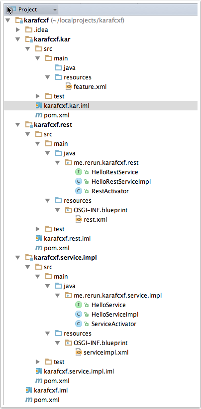 Project structure